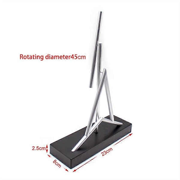 Svängande Pinnar Kinetisk Energi Skulptur Pendel Evighetsmaskin Ornament Skrivbordsleksak Anti-Gravitation