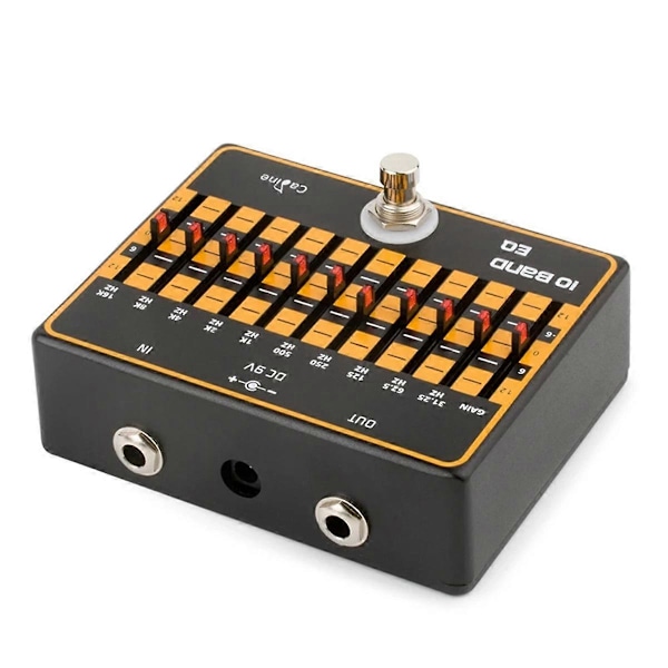 Caline CP-24 10-bånds EQ Equalizer Gitar Effektpedal
