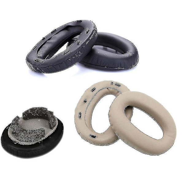 1000x Øreputer For Sony Mdr 1000x Wh1000xm2 Mdr-1000x Hodetelefon Erstatning Ørepute Puter Ørekopp Øreputer