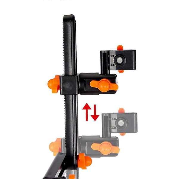 Justerbar Stabil Paraplyholder til Scooter Cykel, Sort