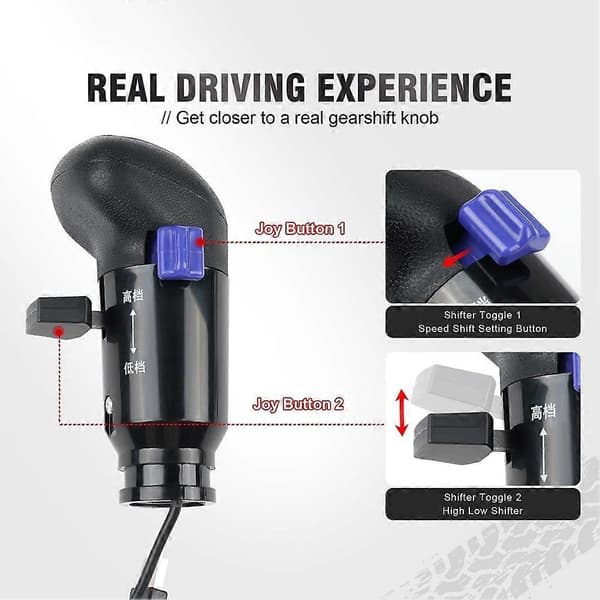 PC USB Shifter Gearshift Knob til ATS&ETS2 spil til Logitech G29 G27 G25 G920 Euro Truck Simulator
