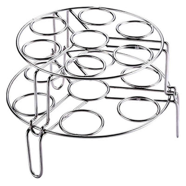 Multifunktionel Stabelbar Æggedamper Stativ Tripod, Anti-skoldnings Transfer Clip, Fo