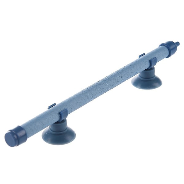 7\" Luftstein Veggrør m/ 2 Sugekopper for Akvarium