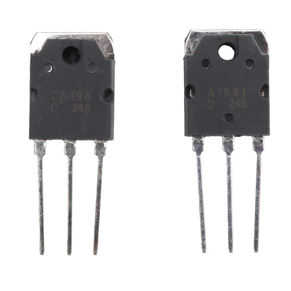 Par A1941 + C5198 10A 200V effektforstærker siliciumtransistor
