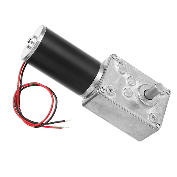 Elektrisk Växellåda Motor Reversibel Snäckväxelmotor 8mm Axel 12V 30RPM