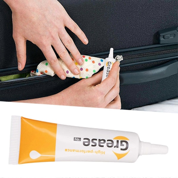 2 stycken dragkedjesmörjmedel vax kläder dragkedjesmörjmedel 10g