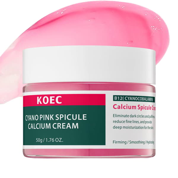 KOEC Viral Pink Microneedle Serum – Silverförkalkningsserum Five-piece set