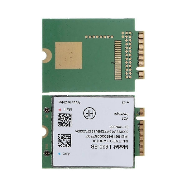 L830- 4G Wi-Fi Kortmodul för X280 T480 T580 P52S L480 L580 T490 T590 P53S T490S X390 L490 L590 01