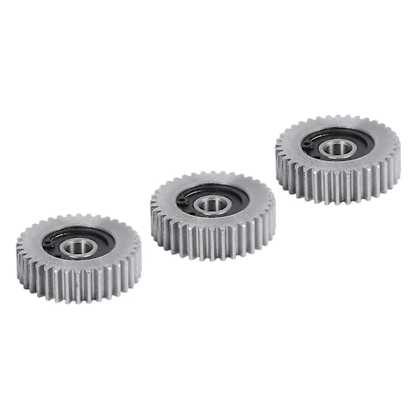 3 stycken Växeldiameter: 38 mm 36 tänder tjocklek: 12 mm elfordons stålväxel