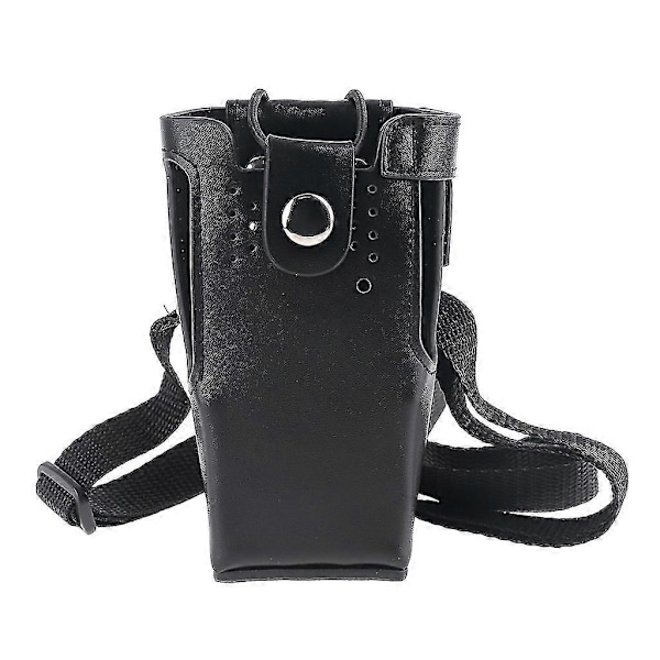 Lærveske Holder Oppbevaringspose Etui for Motorola Radio GP328/338 PRO5150 H