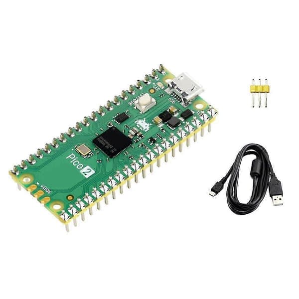 Velegnet til 2-M Udviklingskort RP2350 Microcontroller ARM -M33 Hazard3 RISC-V Loddepin Header