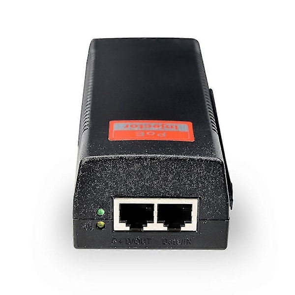 48V AC100-240V PoE-injektor 30W 10/100 Mbps opptil 100 meter (328 fot) PSE30