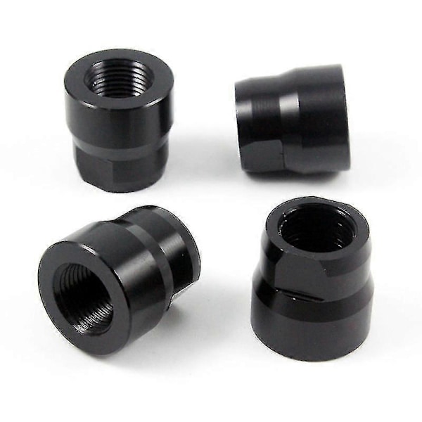 Pyörän läpiakselin mutterit M12x1.0mm, 1.0mm kierteellä, M12 navat, putkiakseli, skewer-korkki, 1.0mm kierteiden väli, pyörävarusteet