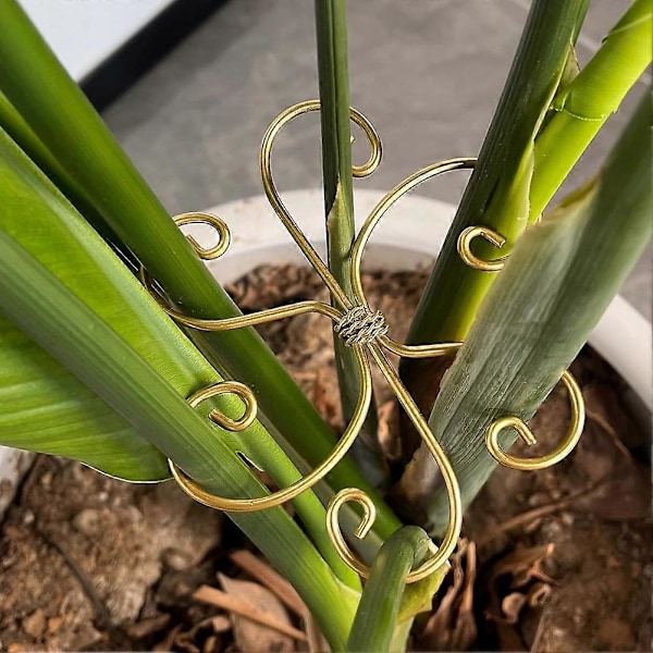 6 st Växtstöd, Metall Monstera Växtstöd