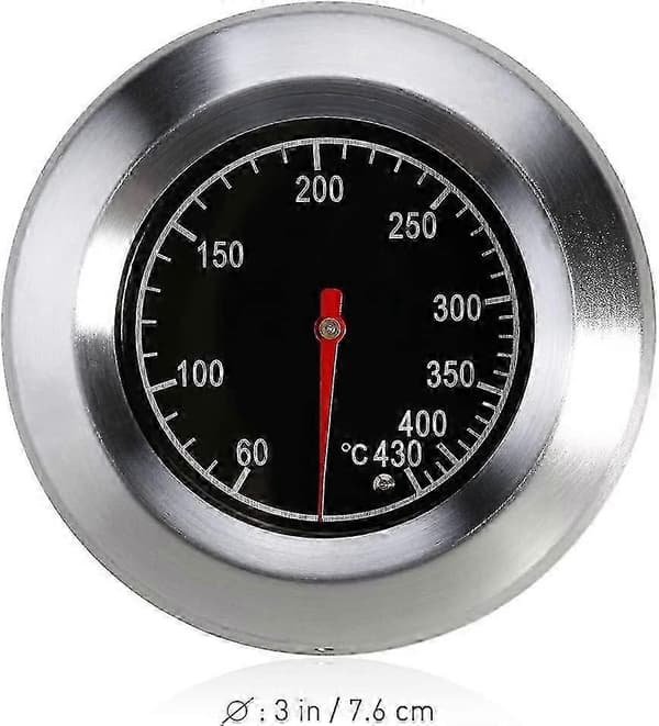 BBQ Grill Termometer Rustfrit Stål Grill BBQ Værktøj BBQ Grill Termometer Temp Måler - God