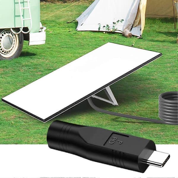 USB C hann til DC hunn strømkabeladapter for Starlink Mini-adapter