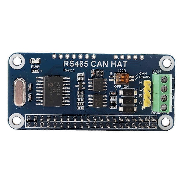 Lämplig för Waveshare RS485 CAN HAT för Raspberry Pi Möjliggör Stabil Långdistanskommunikation Stöder Raspberry Pi-seriens kort-FO SHAN RAN WAN