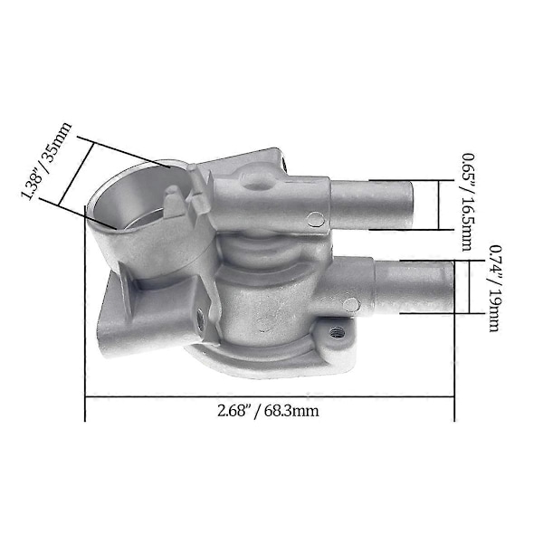 Motor Kølevæske Termostathus 19320-P2A-000 til Honda HR-V Capa Civic 1.6L 1995-2000 2001 96hc2
