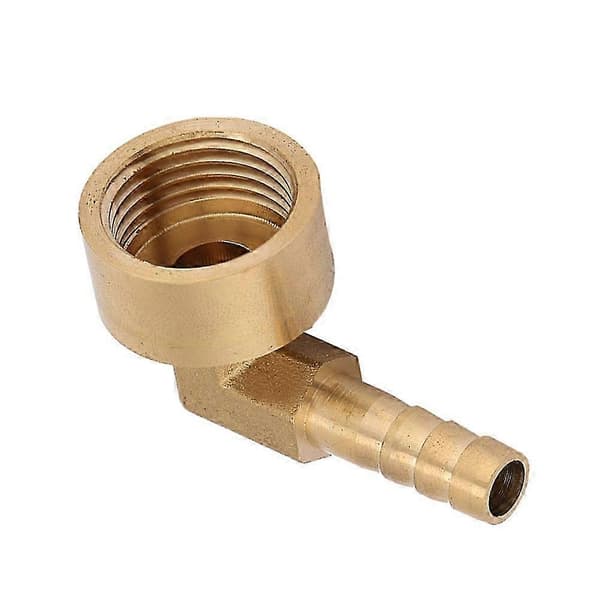 G1/2 Naaraspuolinen kierre Messinki Kulmaliitin Letkuliitin Liitosadapteri (10mm)