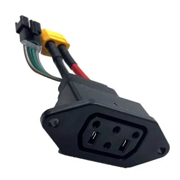 For Super Soco Litium Batterikontakt Lader Socket Linje Sirkulær Linje for Super Soco Tc Ts Tsx