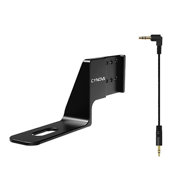 CYNOVA Usynlig Mikrofon Cold Shoe til Insta360 X4 / X3 / ONE X2