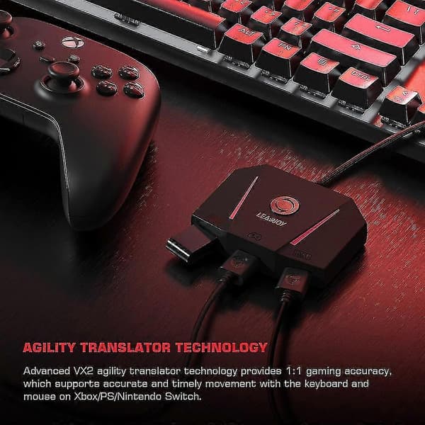 2024 LEADJOY VX2 AimBox Tangentbord Mus Adapter