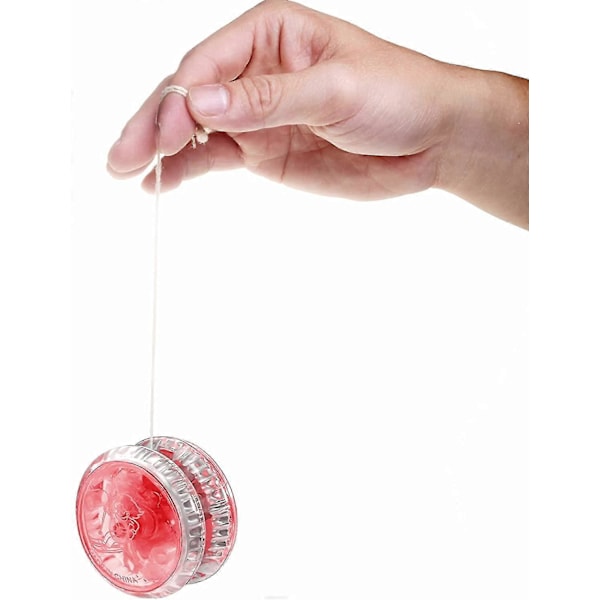9 Stycken LED Ljus Yo-yo Responsiv Kullager Yo-yo Plast Responsiv Yoyo Rolig Yoyo För Nybörjare Födelsedagsfest Godisväska Fyllmedel Klassrum Pris