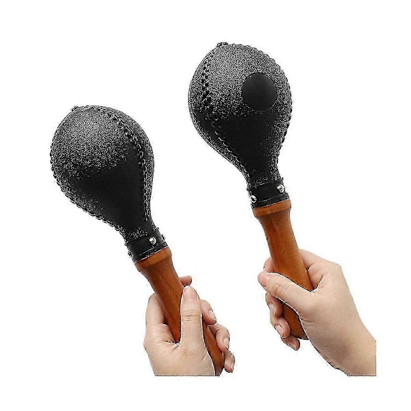 Percussion Maracas Par Shakers Rasler Sand Hammer Percussion Instrument Med Abs Plastikskal