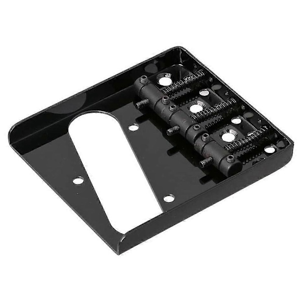 3 Stall Sadelstall för Telecaster Tele Elgitarr (Svart)