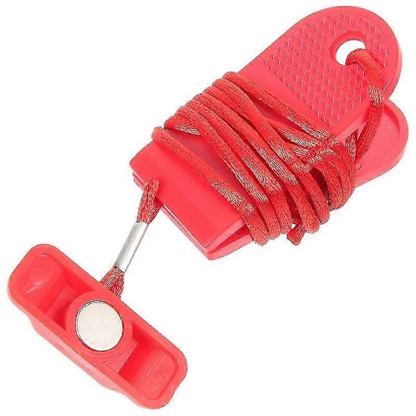 Röd Löpbandssäkerhetsnyckel Löpbandslås Fitness Sport Löpband Nödsituationstopp för Löpband Tillbehör Verktyg