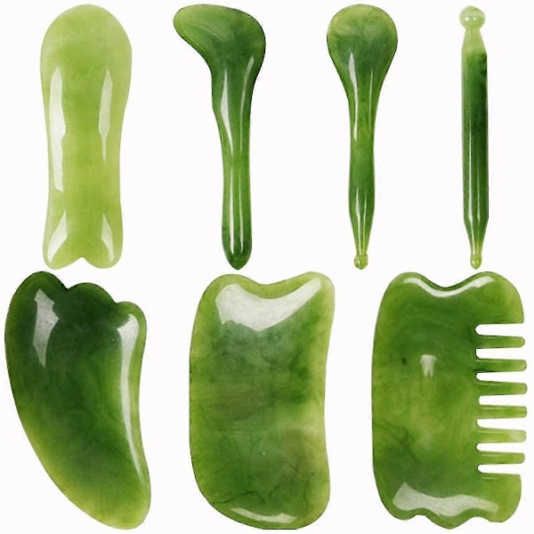 Gua Sha -kaavin, luonnollinen jadekivi laihtumismassageri kylpylään