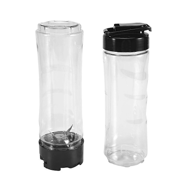 20OZ Blenderflaske for Oster My Blend Blender BLSTPB BLSTP2, 2-pakning Blenderkopp med 2 erstatningsdeler B
