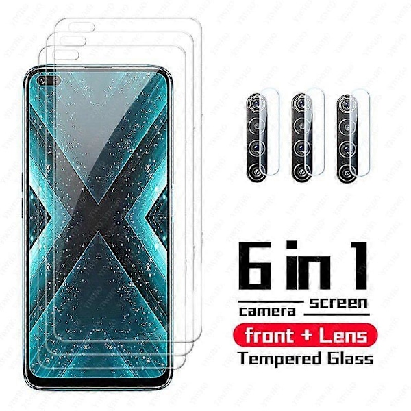 Beskyttende herdet glass til Realme X3 SuperZoom Glass På For OPPO Realme X3 Skjermbeskytter