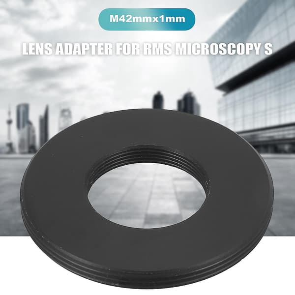 RMS (20mm) Linseadapter Passer for RMS Microscopy Society Linse til M42-feste Innvendig Gjenge Rms