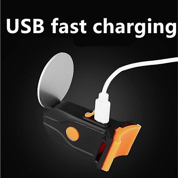 3x Led Polkupyörän Takavalot Ip65 Vedenpitävä Mtb Pyörän Lamppu Usb Ladattava Turvavaroitus Pyöräily Takavalo Led Ajovalo Takalamppu