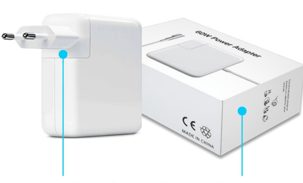 Macbook Magsafe 2 Oplader, 45W/60W/85W - Til Macbook 85W