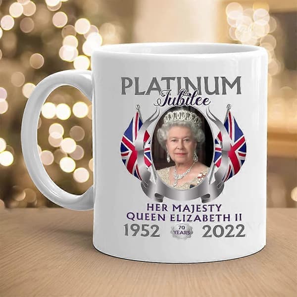 Queen Elizabeth II muki Keraaminen muki