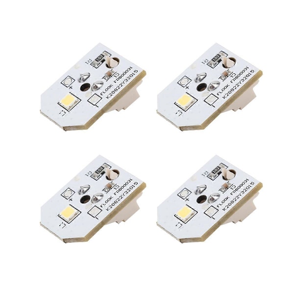 4 st WR55X11132 LED-lampa för kylskåp