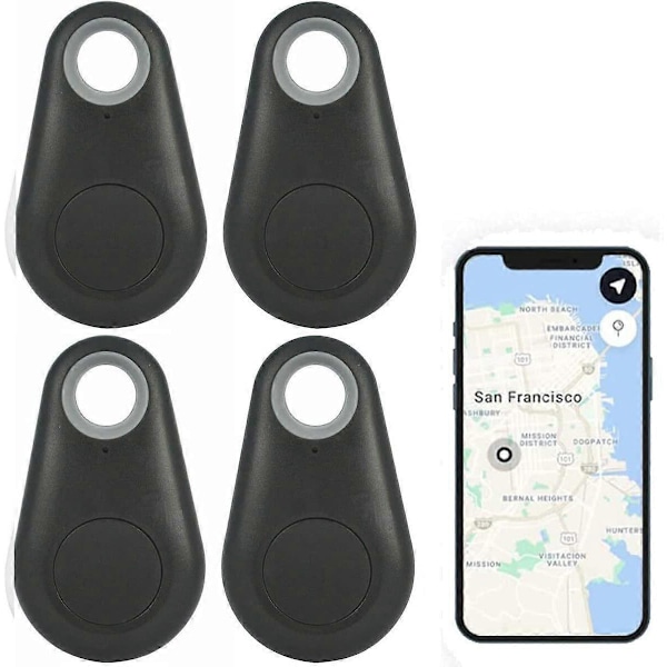 4X Samsung Smart Finder Nøkkelsporer Trådløs Bluetooth Lokalisator Smart Tag