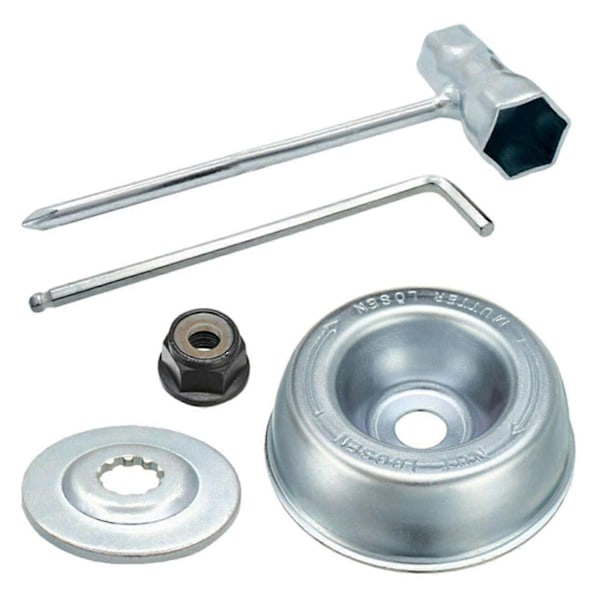 5-delars set för STIHL STIHL FS120 130 130R 200 250 55 arbetshuvud reparationskit skyddskåpa blad ma