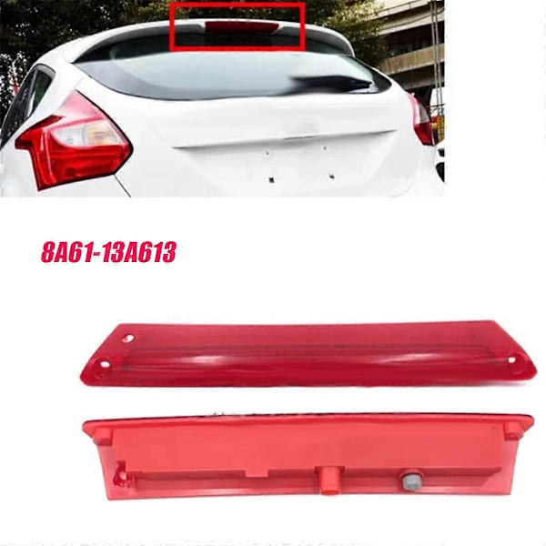 Bil LED Tredje Højtmonteret Bremselys 8A61-13A613 til Ford Fiesta Focus 2009-2018 Monteret Baglygte Stop