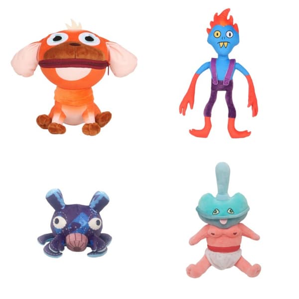 Dark Pals BINKY DRINKY PLUSH pehmolelut octopus