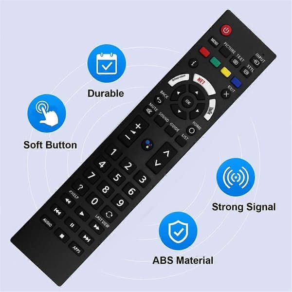 Erstatningsfjernkontroll R3PA23 for Panasonic N2QBYA000037