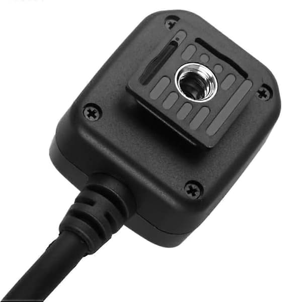 Flash TTL Hot Shoe-ledning til Nikon -1,5m Flash-tilbehør erstatter Nikon SC-28 Black