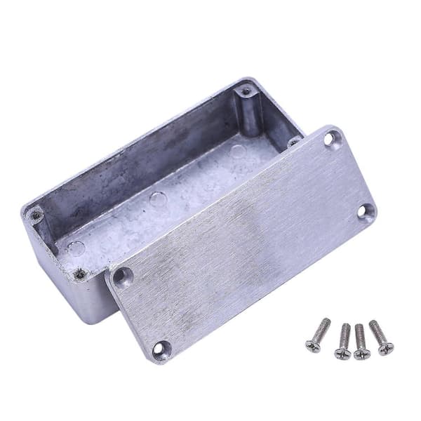 1 st Aluminium Box Effekter 1590a Stil Pedalhölje För Gitarr