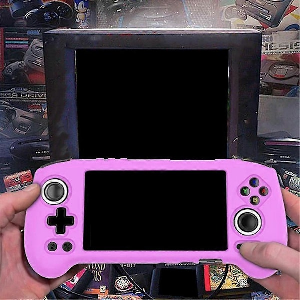 Silikonskyddsfodral Stöttåligt Spelbox Silikonskydd för RG556 Spelkonsol