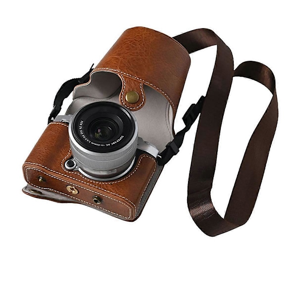Fujifilm X-M5 -kameran keinonahkainen pohjakotelon suojasarja B