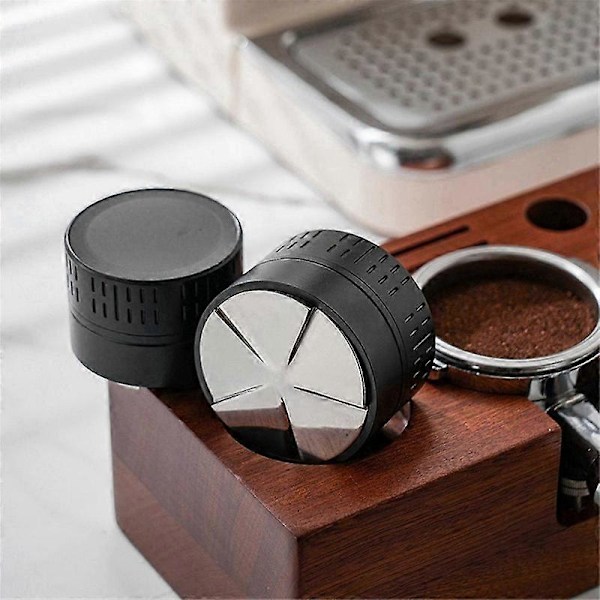 Kaffepulverfordeler i rustfritt stål Kaffeknapper Italiensk kaffeknapper 53 mm