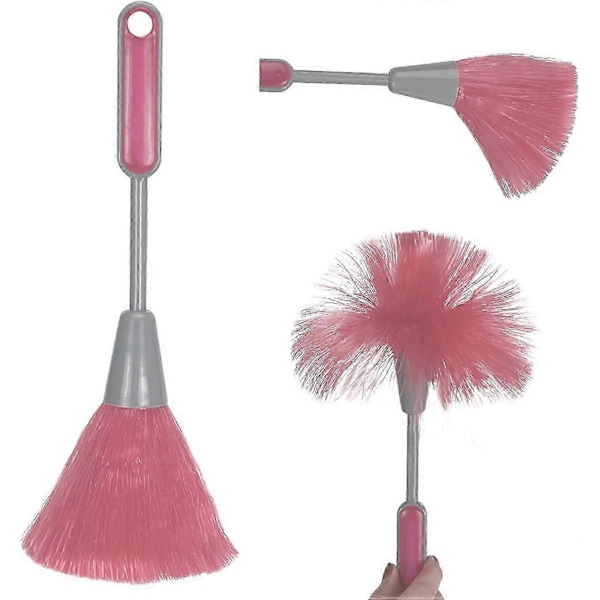 3-pack Fluffig Mikrofiber Delikat Köksdammsuddare Laptop Tangentbord Borst Rengöringsverktyg Mini Dammstav (Blå, Grön, Röd) - YuJia