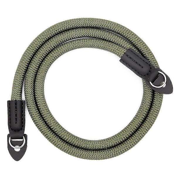 Kameran hihna Vintage 105cm Nylon Kiipeilyköysi Kameran Kaula Olkahihna Mikro Single- ja DSLR-kameroille